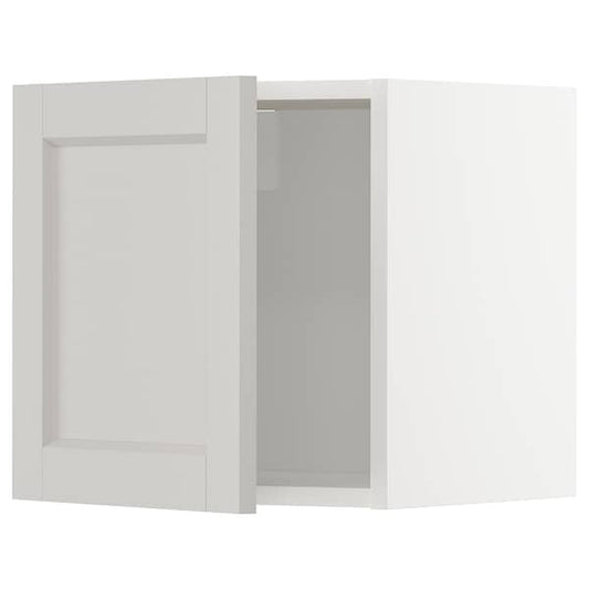 Ikea METOD - Wall cabinet, white/Lerhyttan light grey, 40x40 cm