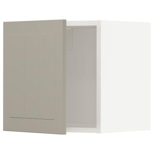 METOD - Wall cabinet, white/Stensund beige, 40x40 cm - best price from Maltashopper.com 69457737