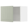 METOD wall cabinet, white/Stensund light green, 60x40 cm