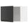 METOD - Wall cabinet, white/Upplöv matt anthracite , 60x40 cm