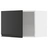 METOD wall cabinet, white/Upplöv matt anthracite, 60x40 cm