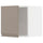 METOD wall cabinet, white/Upplöv matt dark beige, 40x40 cm
