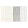 METOD - METOD Wall cabinet, white/Vallstena white, 60x40 cm