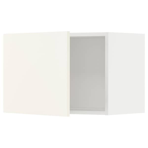 METOD - Wall cabinet, white/Vallstena white, 60x40 cm