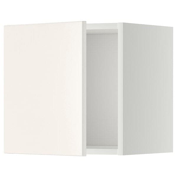 METOD - Wall cabinet, white/Veddinge white, 40x40 cm