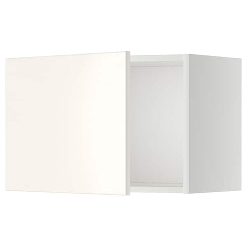 METOD - Wall cabinet, white/Veddinge white, 60x40 cm