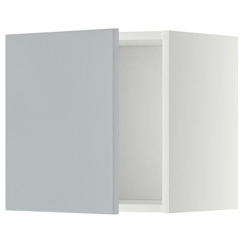 METOD - Wall cabinet, white/Veddinge grey, 40x40 cm