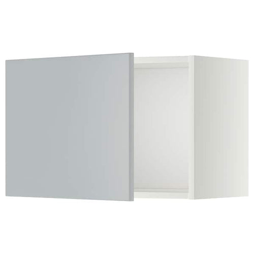 METOD - Wall cabinet, white/Veddinge grey, 60x40 cm