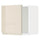 METOD wall cabinet, white/Voxtorp high-gloss light beige, 40x40 cm