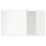METOD wall cabinet, white/Voxtorp matt white, 60x40 cm