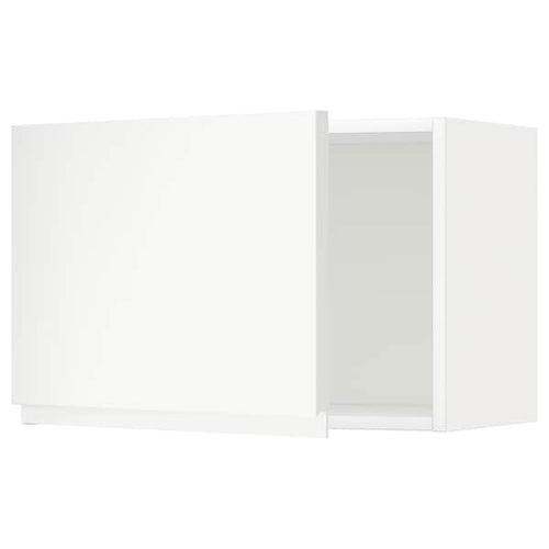 METOD wall cabinet, white/Voxtorp matt white, 60x40 cm