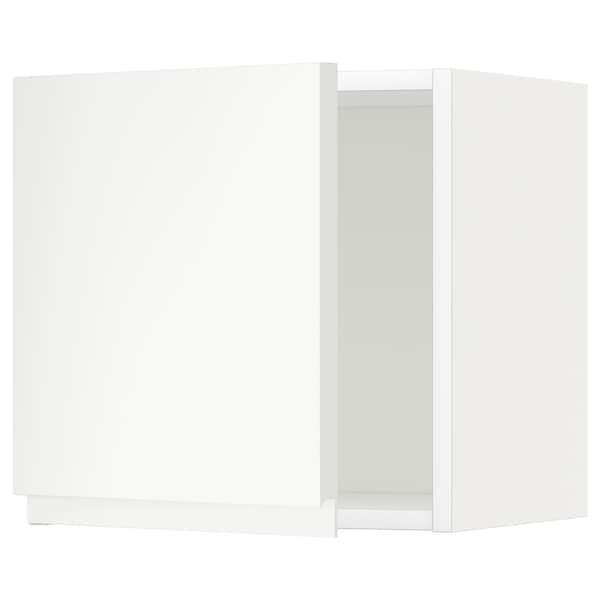 METOD - Wall cabinet, white/Voxtorp matt white, 40x40 cm