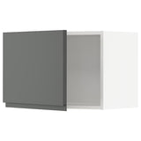 METOD wall cabinet, white/Voxtorp dark grey, 60x40 cm
