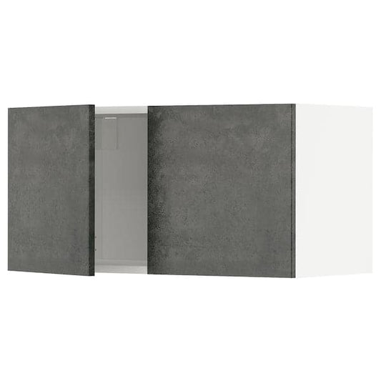 Ikea METOD - Wall cabinet with 2 doors, 80x40 cm