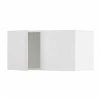 METOD wall cabinet with 2 doors, white/Stensund white, 80x40 cm