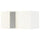 METOD - METOD Wall cabinet with 2 doors, white/Vallstena white, 80x40 cm