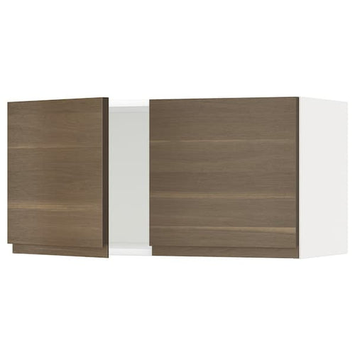 METOD - Wall cabinet with 2 doors, 80x40 cm