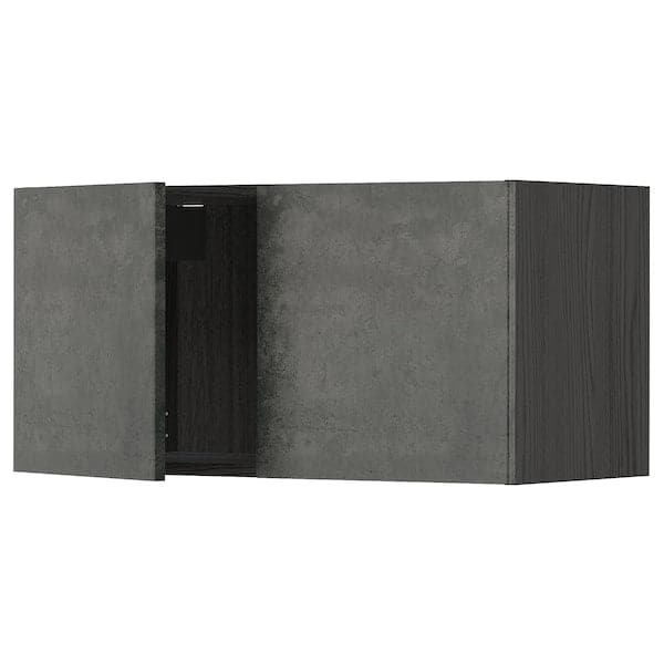 METOD - Wall cabinet with 2 doors, 80x40 cm