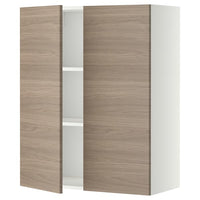 METOD - Wall unit with shelves/2 doors , 80x100 cm - best price from Maltashopper.com 89467170