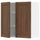 METOD wall cabinet with shelves/2 doors