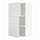 METOD wall cabinet with shelves/2 doors, white/Stensund white, 60x100 cm