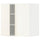 METOD - METOD Wall cabinet with shelves/2 doors, white/Vallstena white, 60x60 cm