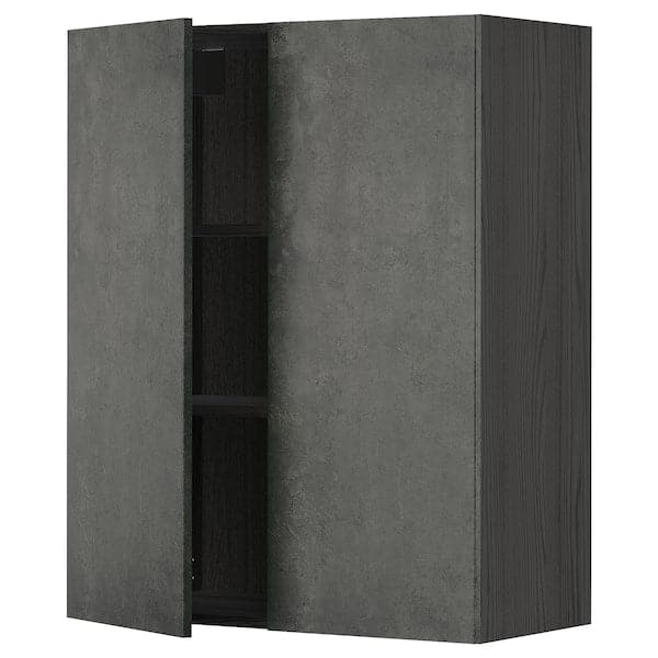Ikea METOD - Wall unit with shelves/2 doors , 80x100 cm