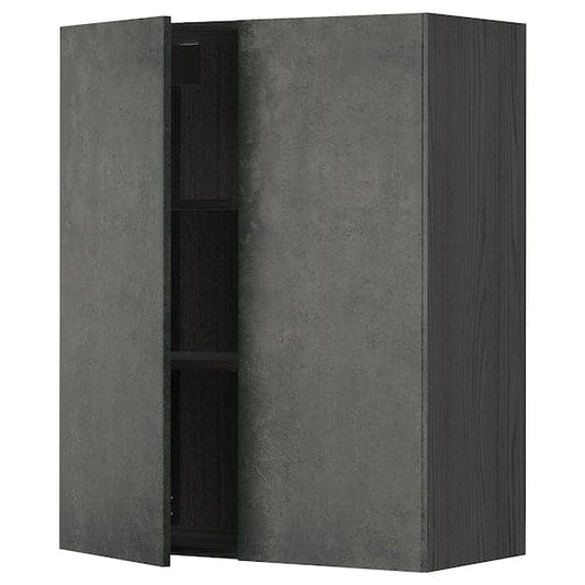 Ikea METOD - Wall unit with shelves/2 doors , 80x100 cm