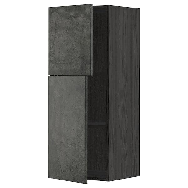 Ikea METOD - Wall unit with shelves/2 doors ,