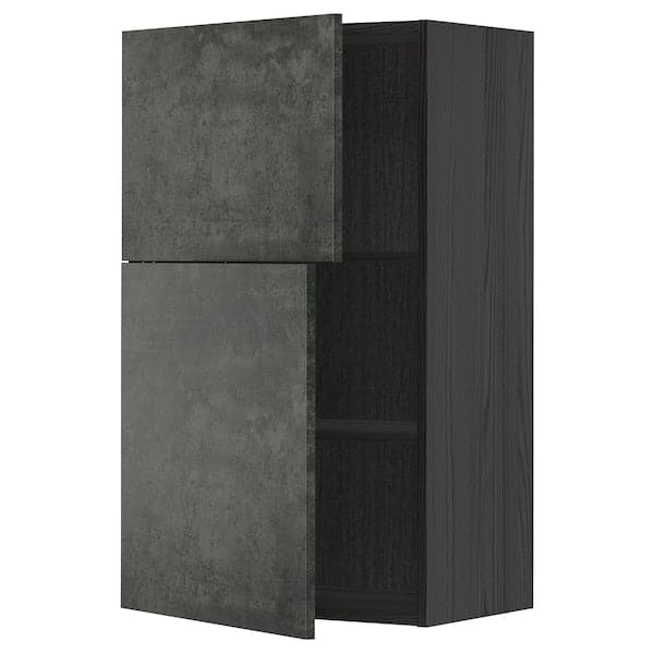 Ikea METOD - Wall unit with shelves/2 doors , 60x100 cm