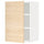 METOD - METOD Wall cabinet with shelves, white/Askersund light ash effect, 40x60 cm