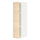 METOD - METOD Wall cabinet with shelves, white/Askersund light ash effect, 20x80 cm