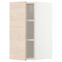 METOD - Wall cabinet with shelves, white/Askersund light ash effect, 30x60 cm - best price from Maltashopper.com 49467092