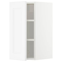 METOD - Wall cabinet with shelves, white/Axstad matt white, 30x60 cm - best price from Maltashopper.com 69464035