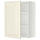 METOD wall cabinet with shelves, white/Bodbyn off-white, 60x80 cm