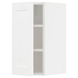 METOD wall cabinet with shelves, white Enköping/white wood effect, 30x60 cm
