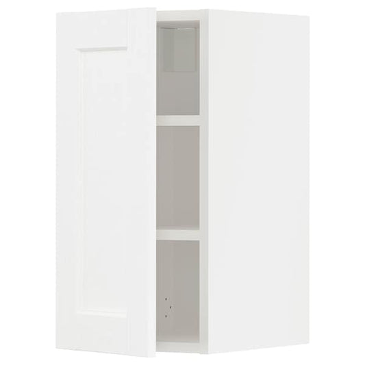 Ikea METOD - Wall cabinet with shelves, white Enköping/white wood effect, 30x60 cm