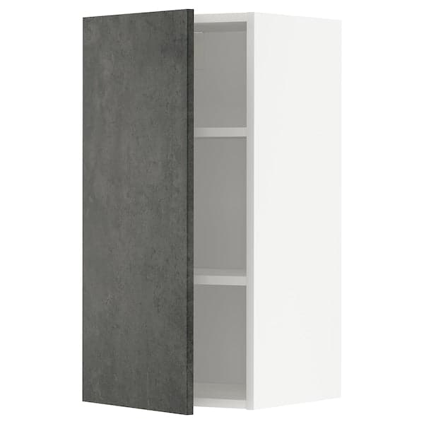 METOD - Wall unit with shelves, 40x80 cm