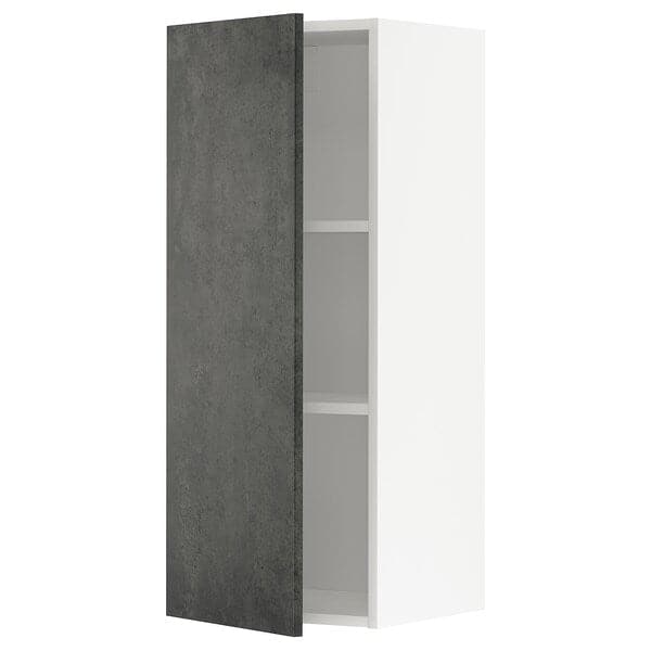 Ikea METOD - Wall unit with shelves, 40x100 cm