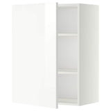 METOD wall cabinet with shelves, white/Ringhult white, 60x80 cm