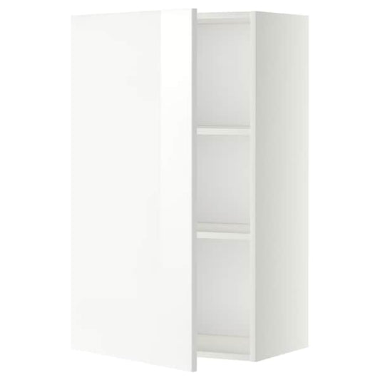 Ikea METOD - Wall cabinet with shelves, white/Ringhult white, 60x100 cm