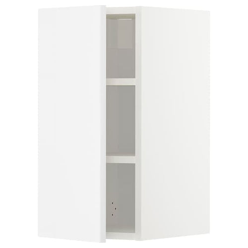 METOD - Wall cabinet with shelves, white/Ringhult white, 30x60 cm