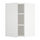 METOD wall cabinet with shelves, white/Stensund white, 40x60 cm