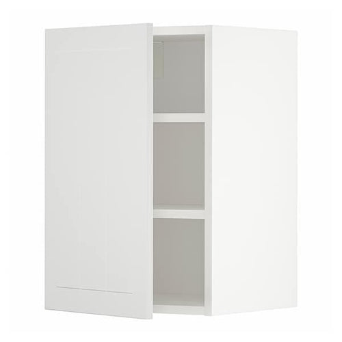 METOD - Wall cabinet with shelves, white/Stensund white, 40x60 cm