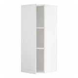 METOD wall cabinet with shelves, white/Stensund white, 40x100 cm