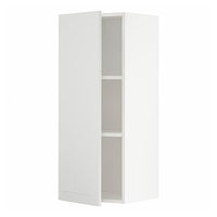 METOD - Wall cabinet with shelves, white/Stensund white, 40x100 cm - best price from Maltashopper.com 39465526