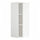 METOD wall cabinet with shelves, white/Stensund white, 40x100 cm