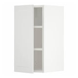 METOD wall cabinet with shelves, white/Stensund white, 30x60 cm