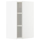 METOD wall cabinet with shelves, white/Veddinge white, 30x60 cm