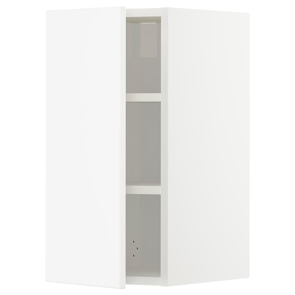 Ikea METOD - Wall cabinet with shelves, white/Veddinge white, 30x60 cm